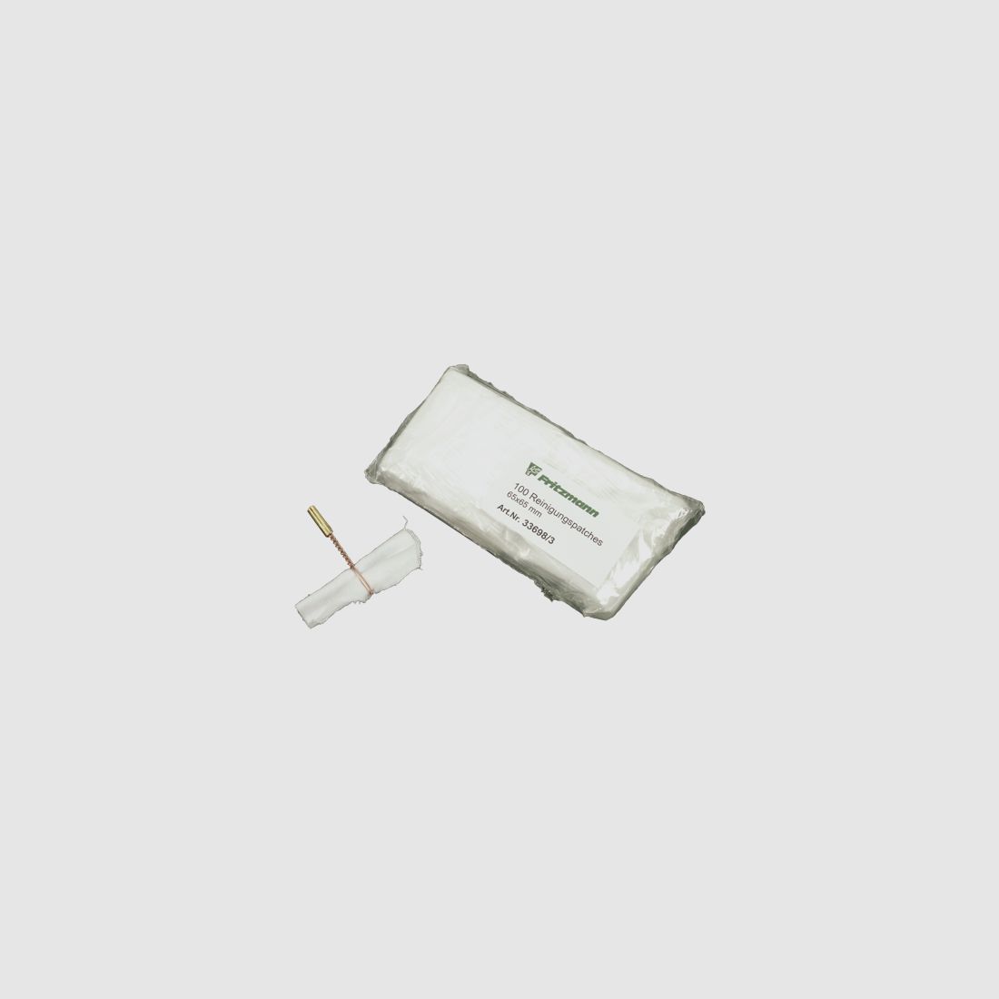 Fritzmann cleaning patches/ cleaning cloths 100 pcs 85x85 mm