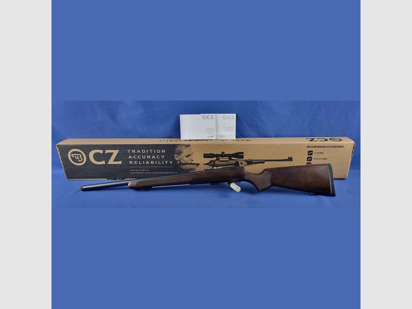 CZ KK Karabinek Repetier Varmint 457 LL: 20″ z Gwintem wylotowym 1/2×20 Kal. 22lr, zdjęcie 3 z 3