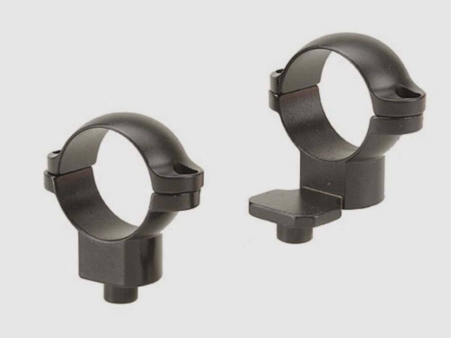 Leupold QR anillos 25,4 mm extendidos altos en ángulo negro mate
