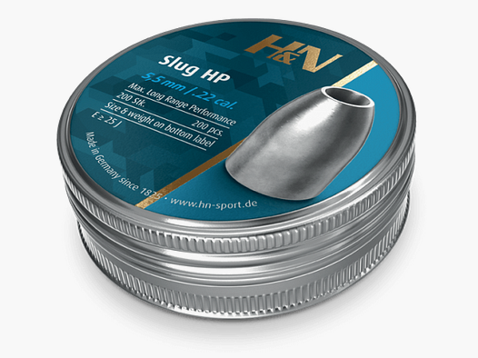 H&N Diabolo Slug HP Kal. 5,5 mm / .217 – 21 Grani