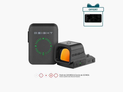 Rotpunktvisier Olight Osight XR Multi-Retikel