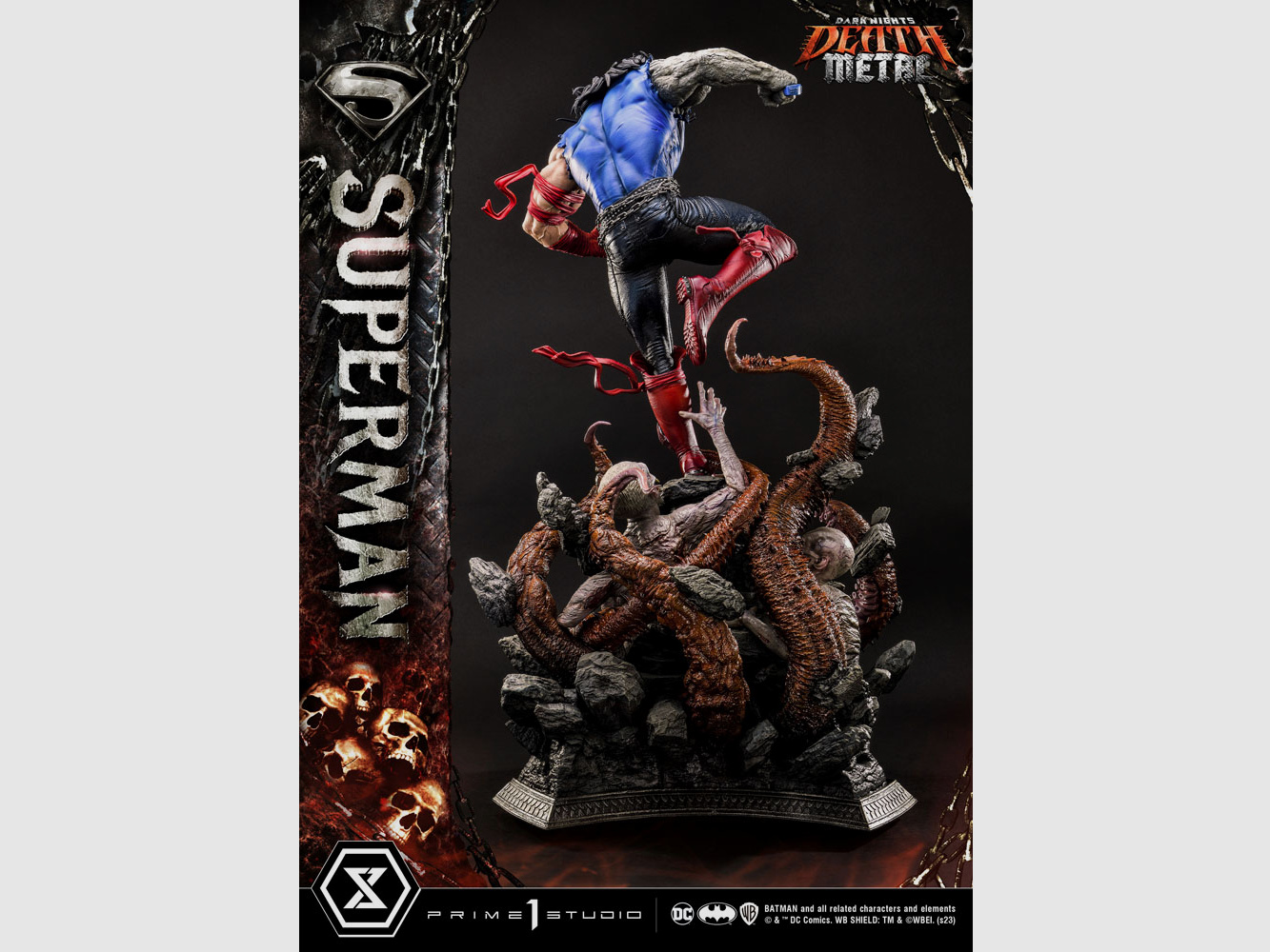 Dark Nights: Death Metal Statue 1/3 Death Metal Superman 94 cm | 43016