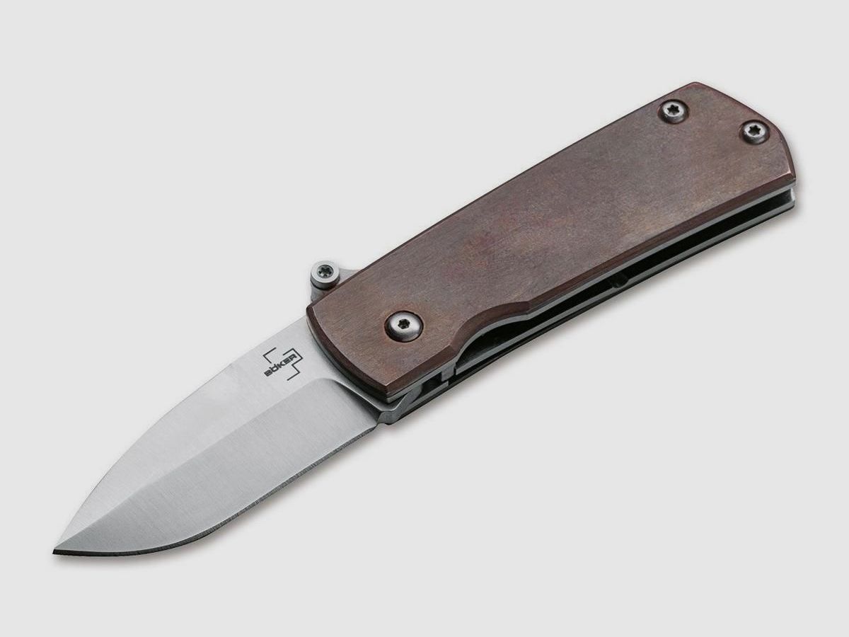 Böker Plus Shamsher Copper automatische mes, afbeelding 2 van 14