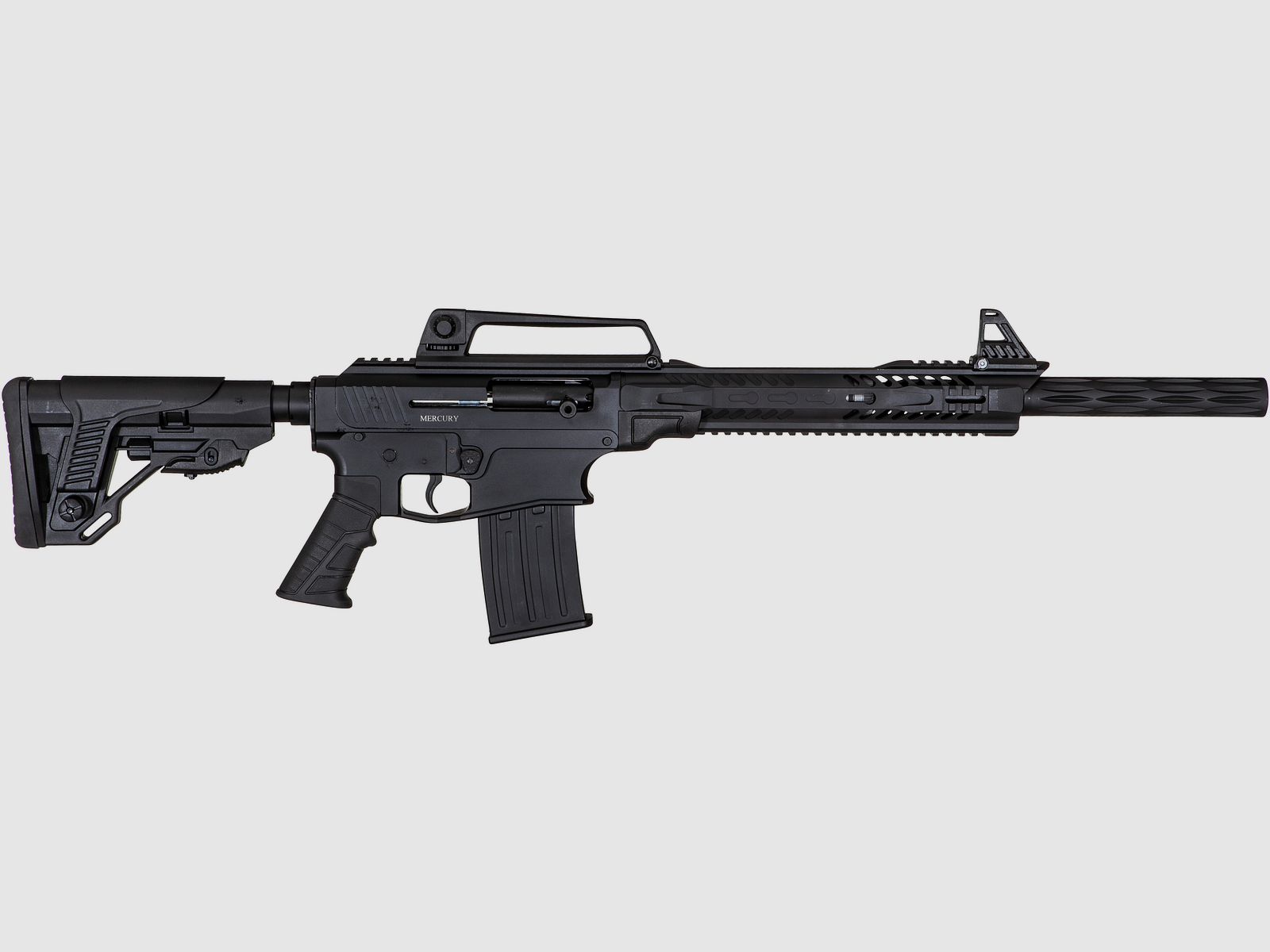 Mercury sport semi-automatic shotgun DF 12 telescopic stock, caliber 12/76