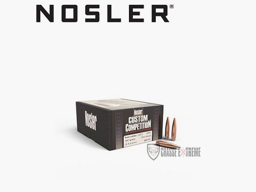250 Bullets NOSLER Cal 6mm 107gr Hpbt