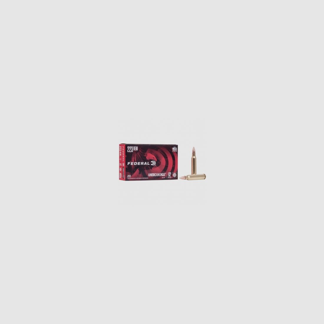 .223 Rem FEDERAL American Eagle FMJBT 62gr