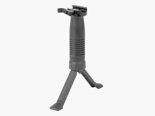 B&T Unigrip QD Bipod Aluminium, schwarz
