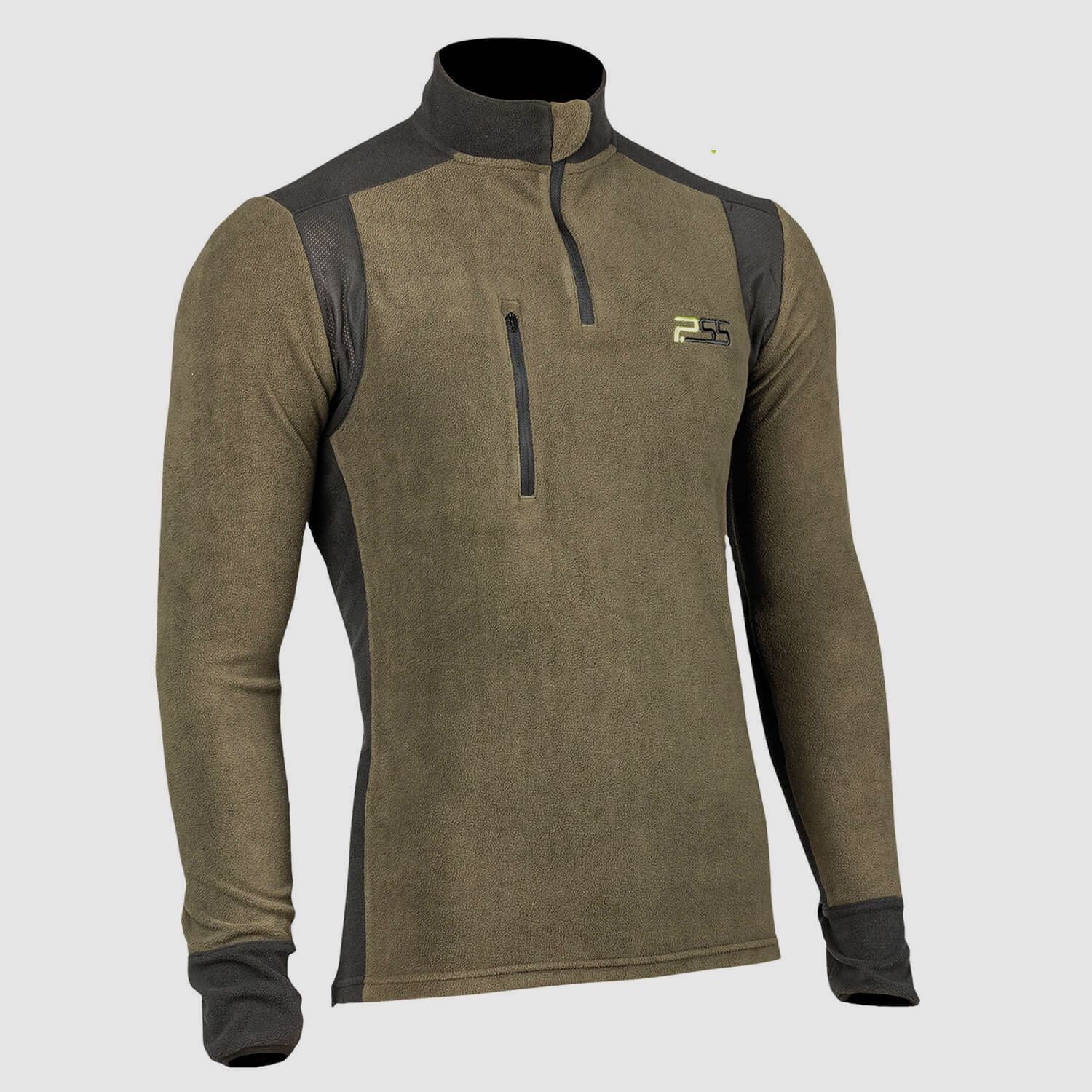 P.SS X-treme Polar chemise polaire (vert/noir), image 1 sur 4