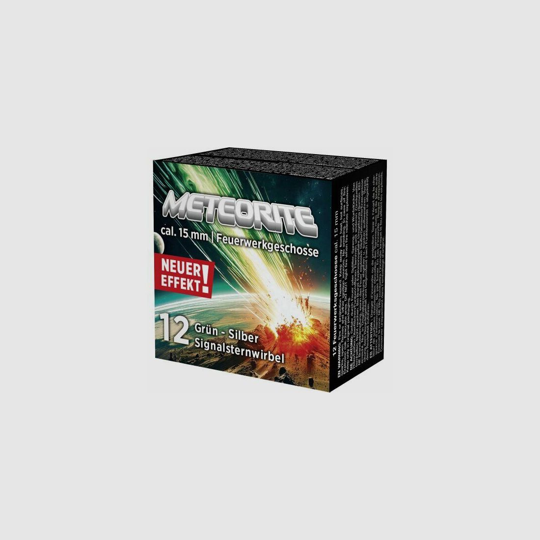 Umarex Umarex Signalsternwirbel Meteorite grün 15 mm 12er Schachtel