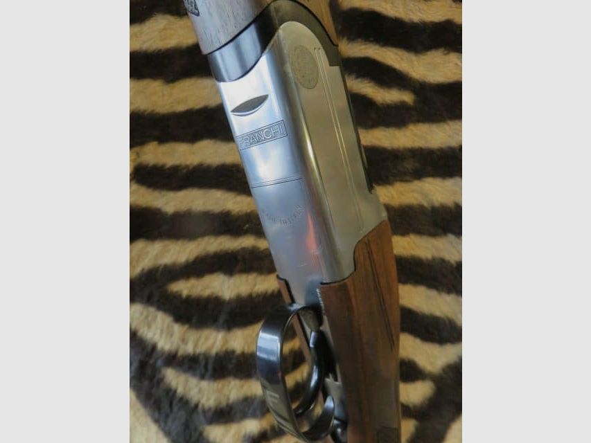 Bockdoppelflinte FRANCHI Feeling Stahl Kal. 12/76 Läufe 76 cm 3 Chokes, Ejektoren, Waffenkoffer, Bild 7 von 10