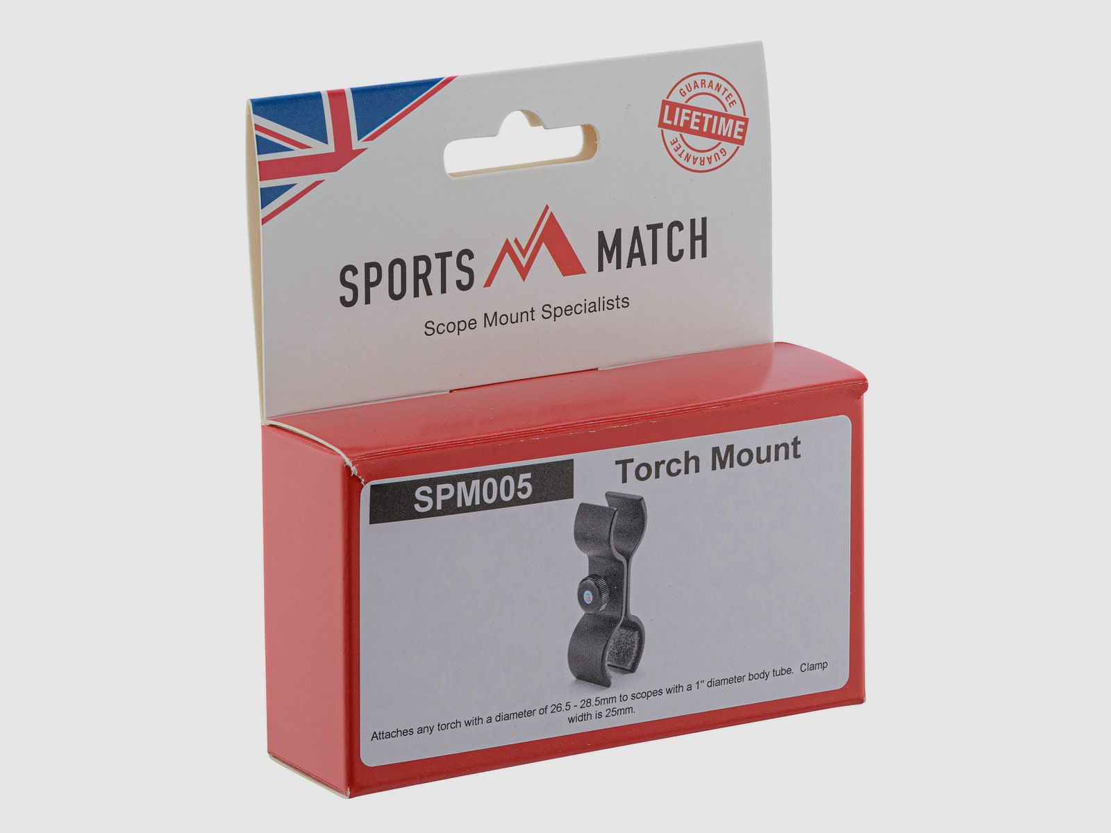 Montaje Sports Match para lámpara Ø26,5 a 28,5mm, imagen 2 de 2