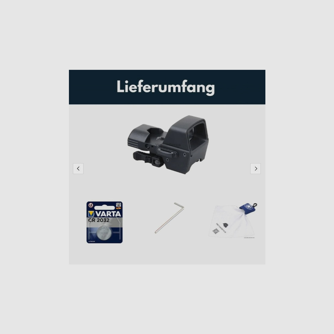 Vector Optics SCRD-48 Omega 1x23x35 Multi Reticle Leuchtpunktvisier