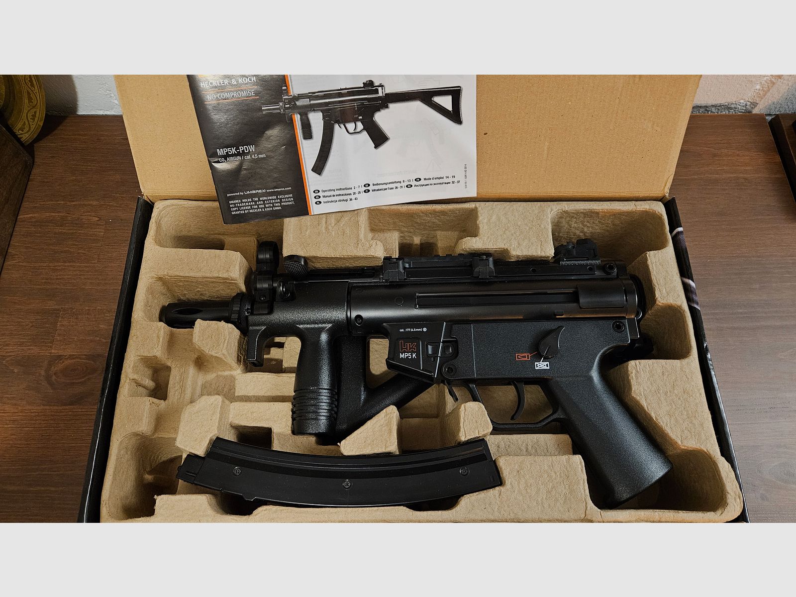 Heckler & Koch HK MP5 K-PDW 4,5 mm (.177) BB, CO₂, < 3,0 J / UMAREX karabin pneumatyczny