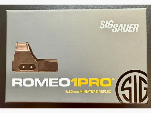 Sig Sauer Romeo 1 PRO reflex sight red dot sight