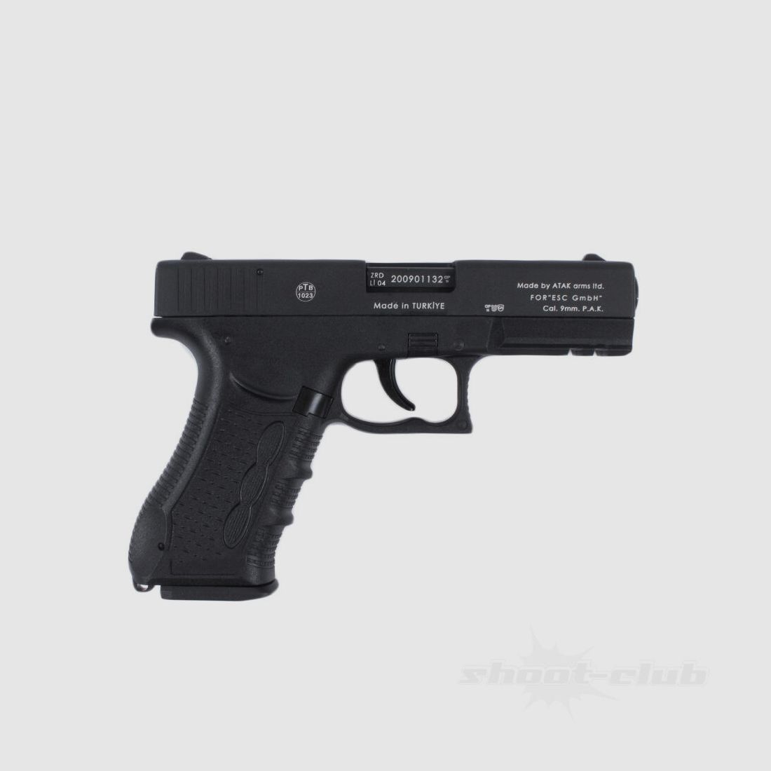 Zoraki 917 blank pistol 9mm P.A.K.