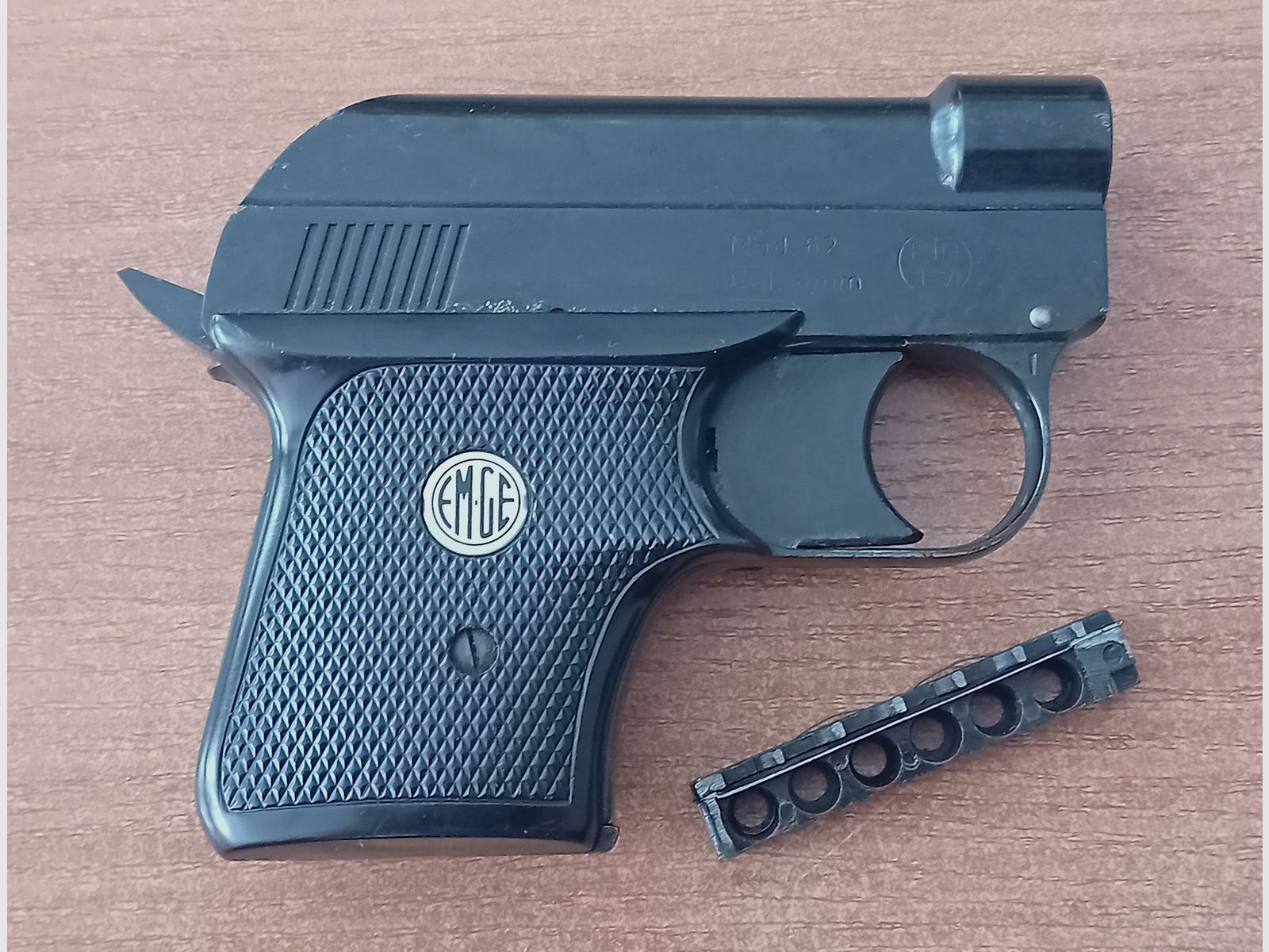 Seltene EM-GE Mod. 62 im Kal. 6 mm Knall Flobert