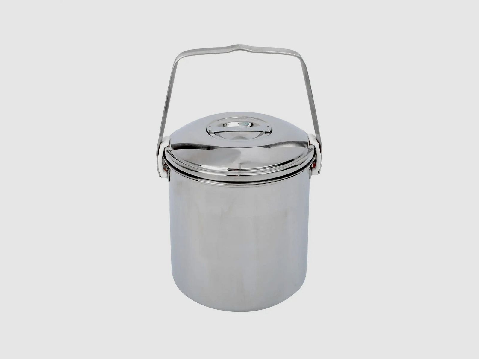 BasicNature BasicNature Casserole en Acier Inoxydable Billy Can - 1,4 L