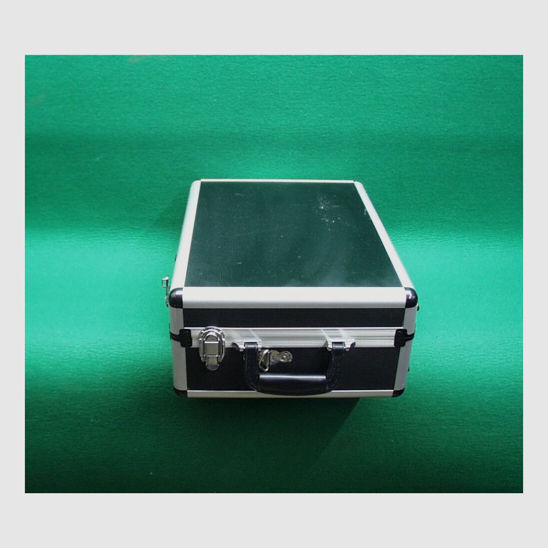 Aluminium koffer voor pistolen, zwart