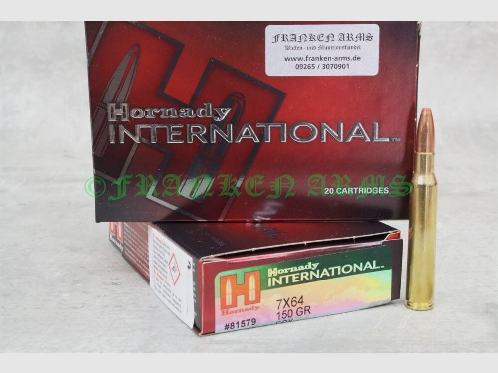 Hornady ECX 7x64 150gr. 9,7g 20 Stück Staffelpreise