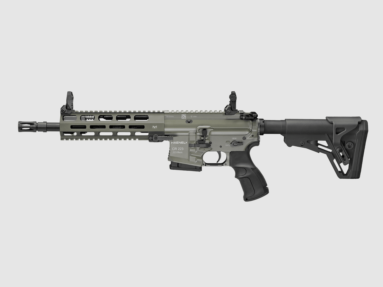 Haenel CR223 M-Lok oliva 10.5″ / .223 Rem.