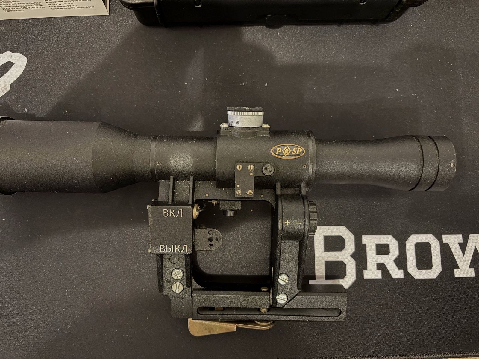 PSOP 8x42 AK AK47 AKM Kalashnikov Zielfernrohr Belarus Russisch Optik Jagd