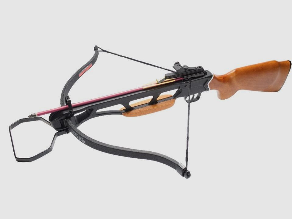 Man Kung MK-150A1 Recurve Armbrust - 150 lbs - Holzschaft