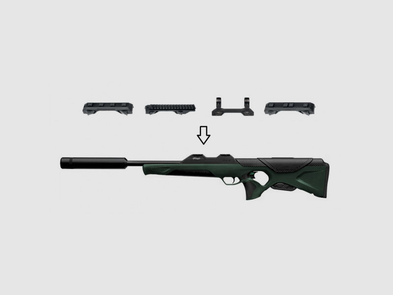 Walther RS3 Pro Pine inkl. Schalldämpfer - Repetierbüchse