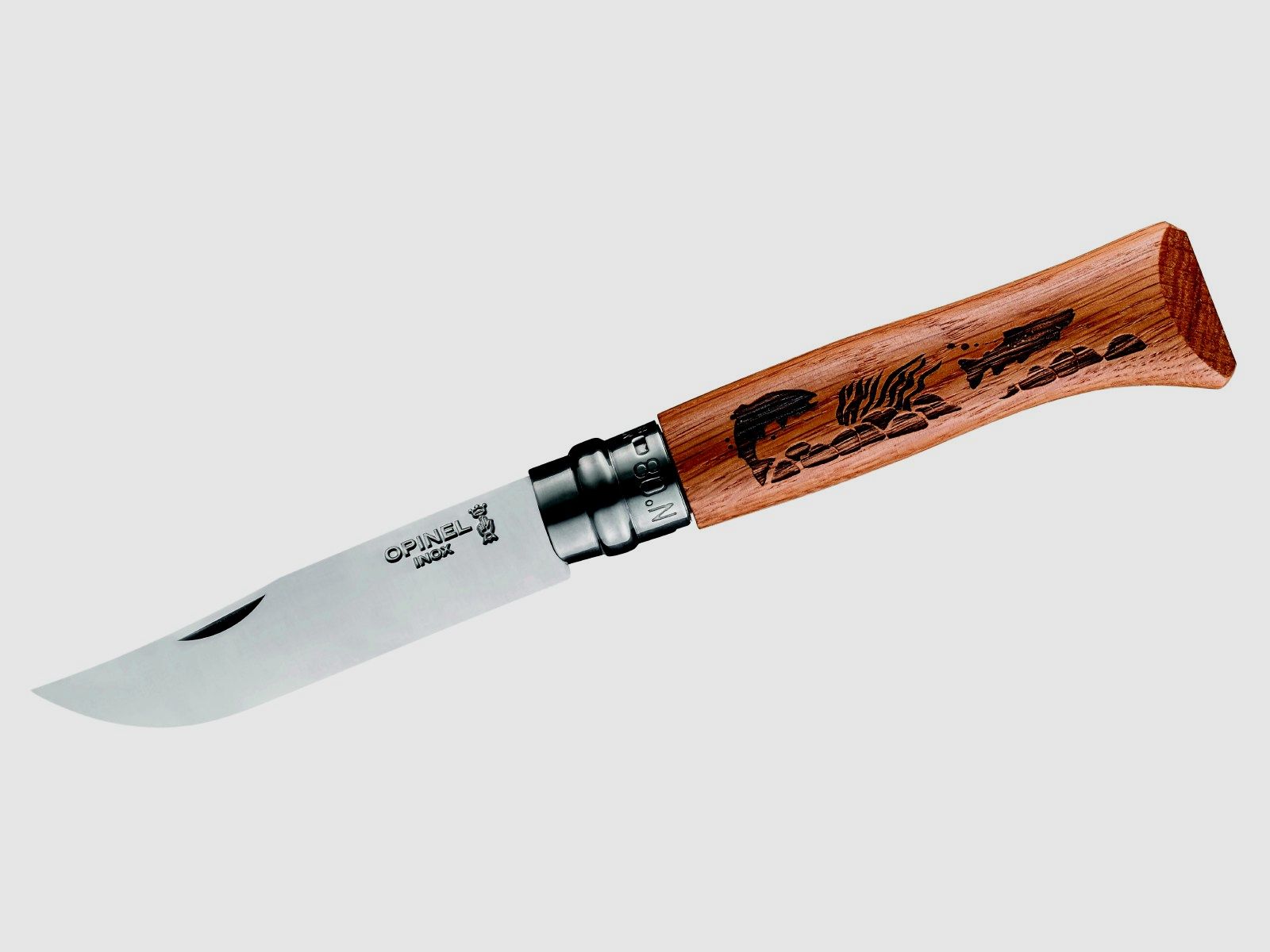 Opinel Messer Animalia Fisch rostfrei