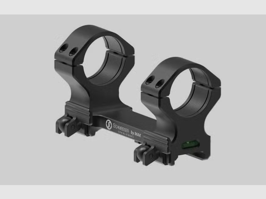 Schmeisser QSM Montage Ringe 30mm für Picatinny - Bauhöhe 23mm - 0 MOA