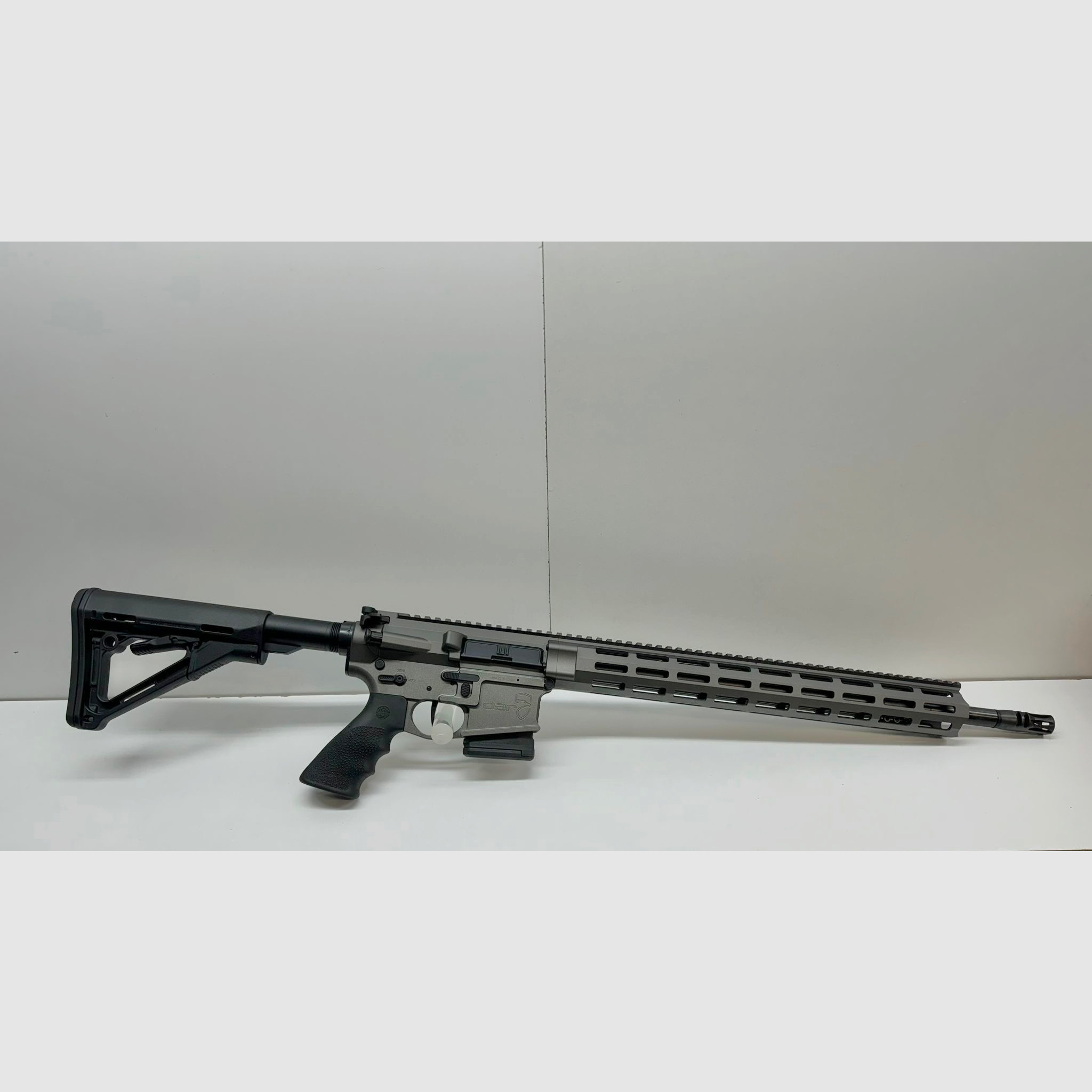 DAR | Dynamic Arms Research DAR-15 SPR Tungsten Cerakote | AR15 - 18"