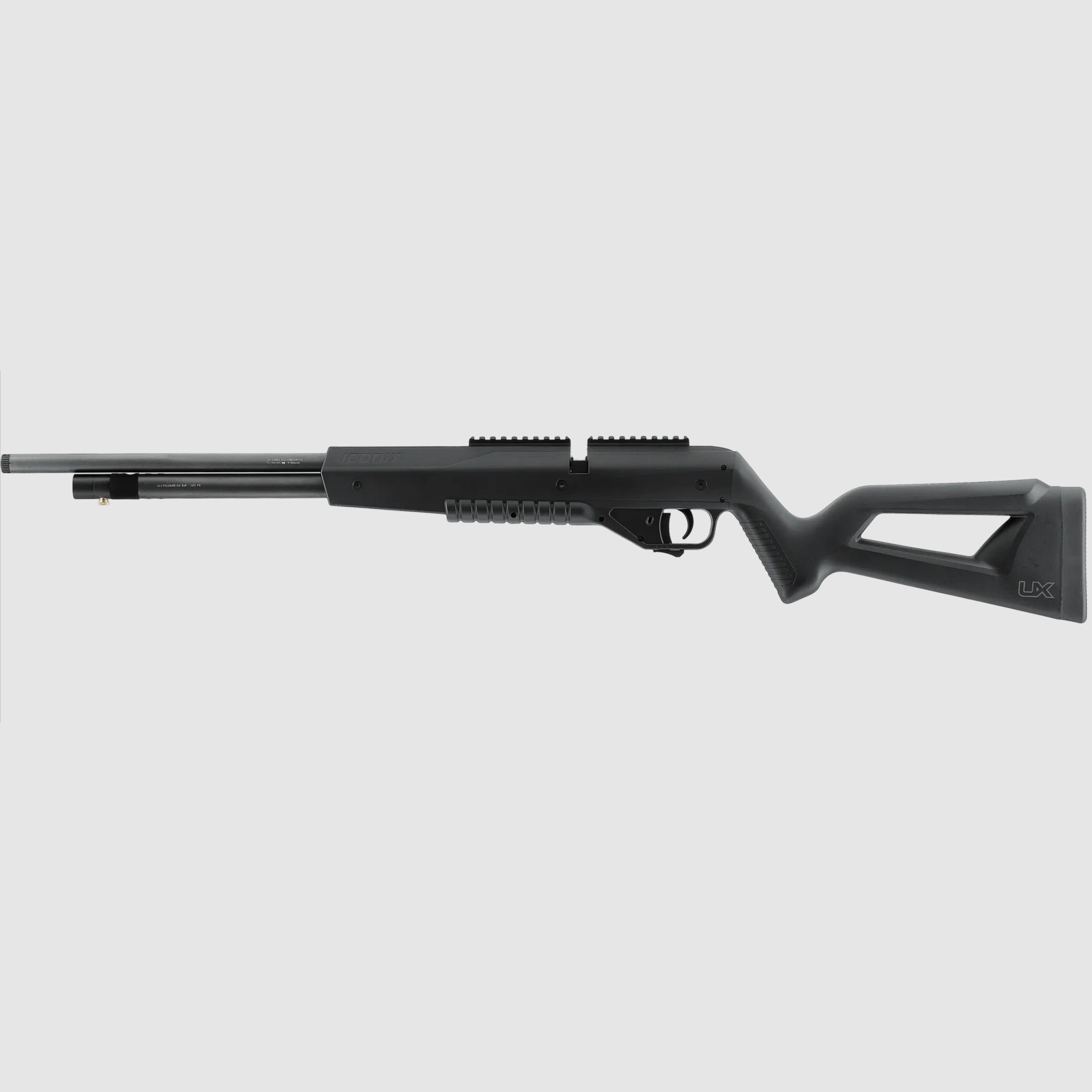 Umarex 2.4320 UX Iconix air gun Diabolo BLK 4.5mm (.177) P PCP <7.5J 10 R