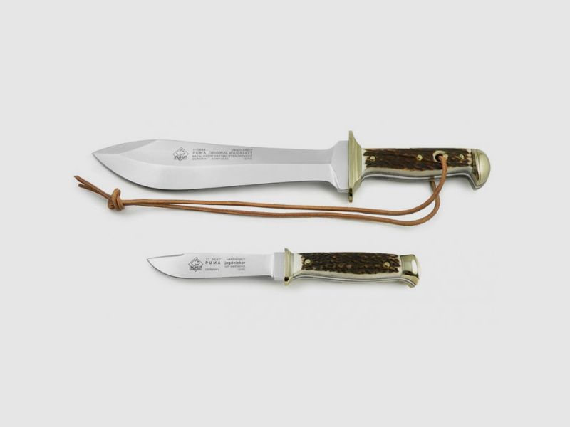 PUMA hunting knife (hunting blade with nickel)