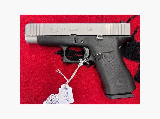 Glock 48 Slimline Srebrny 9 mm używany