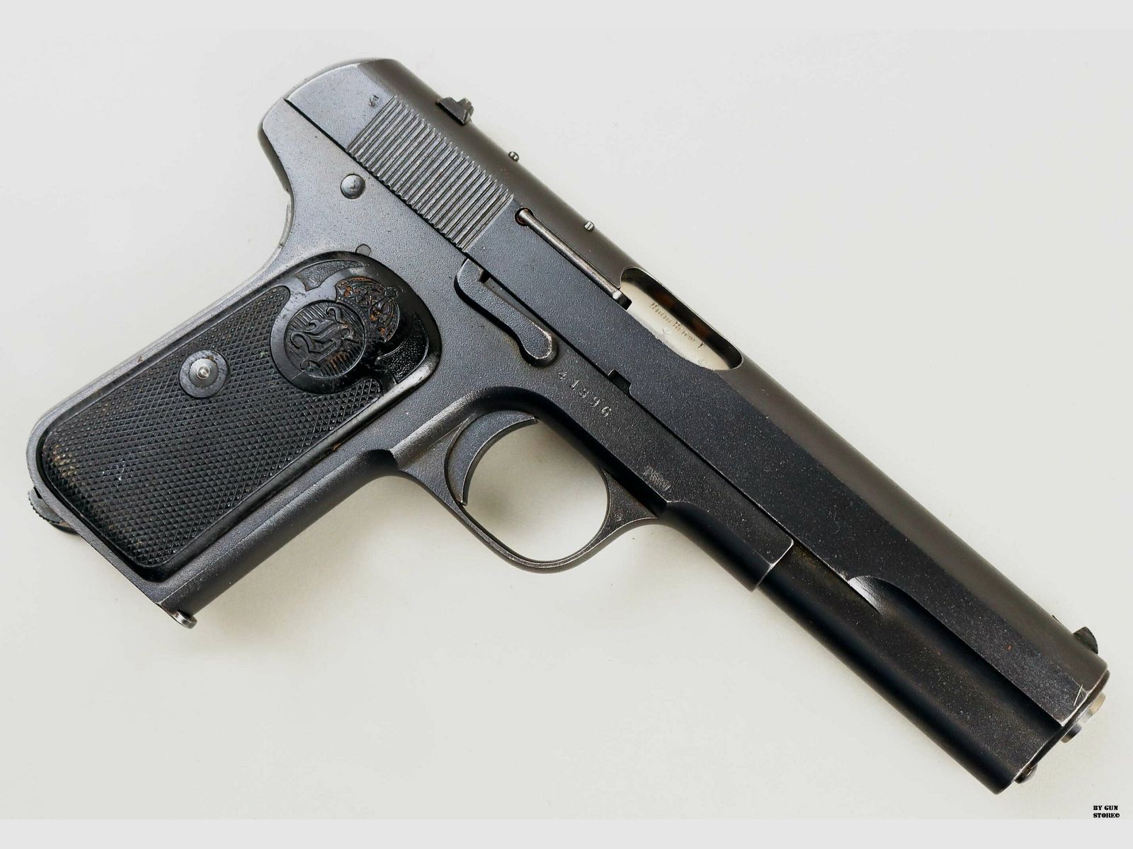 Pistola Husqvarna mod. M/07 cal. 9mm Br. Long matr. 41396, immagine 4 di 12