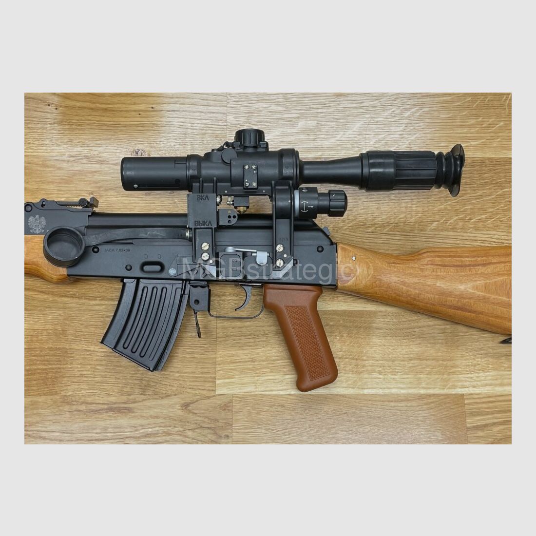 WBP Jack - carabine semi-automatique 7,62x39 - Système AKM AK47 AK74 crosse en bois stratifié - Baïonnette peut être montée - Fabriqué en Pologne - Nouveauté!, image 7 sur 10