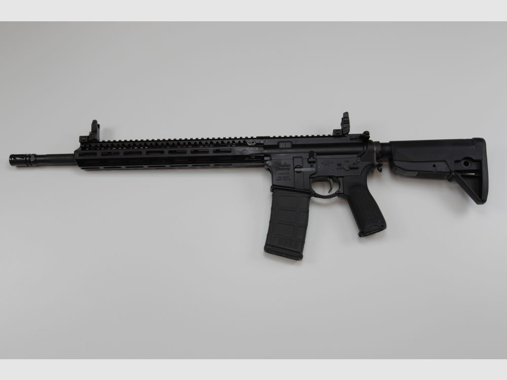 Fucile semiautomatico Windham Weaponry WW-15 con equipaggiamento BCM M-LOK - WW-15 / omologato per uso sportivo / guardamano flottante / solo 2,9 kg