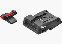 LPA SPS25BE6F Micrometer Sight Set for Beretta Model 92X – Fiber Optic