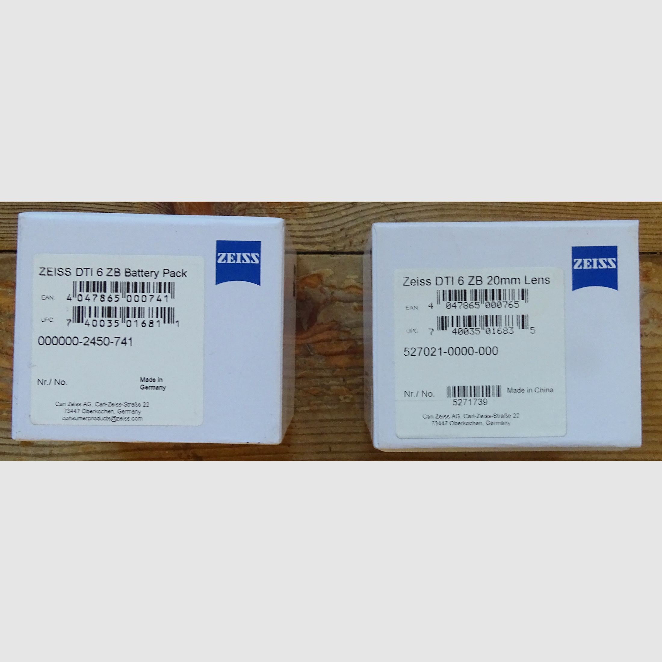 Warmtebeeldcamera ZEISS DTI 6/40 Compleet aanbod