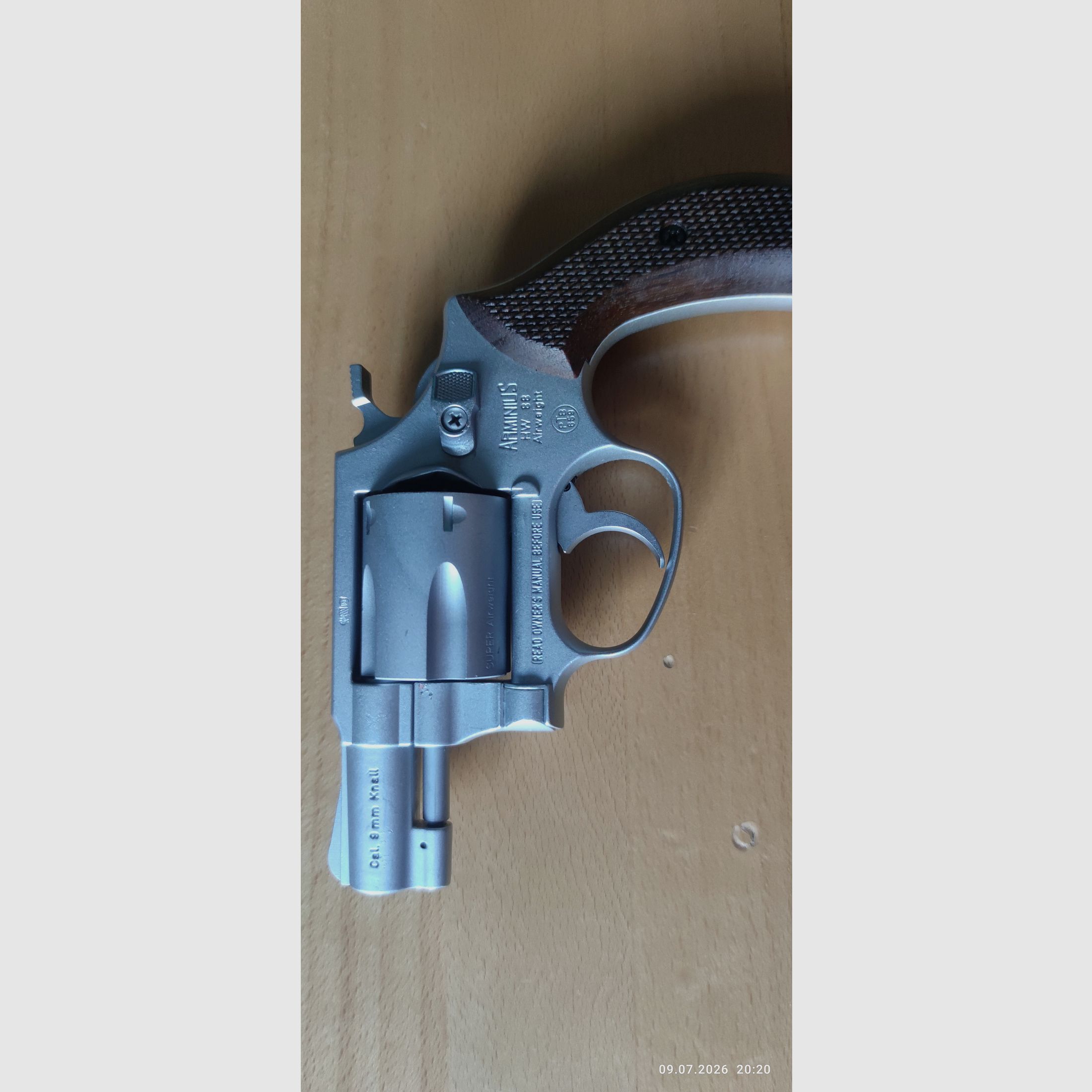 Weihrauch HW  88 super airweight NICKEL PTB 659 9 mm RK