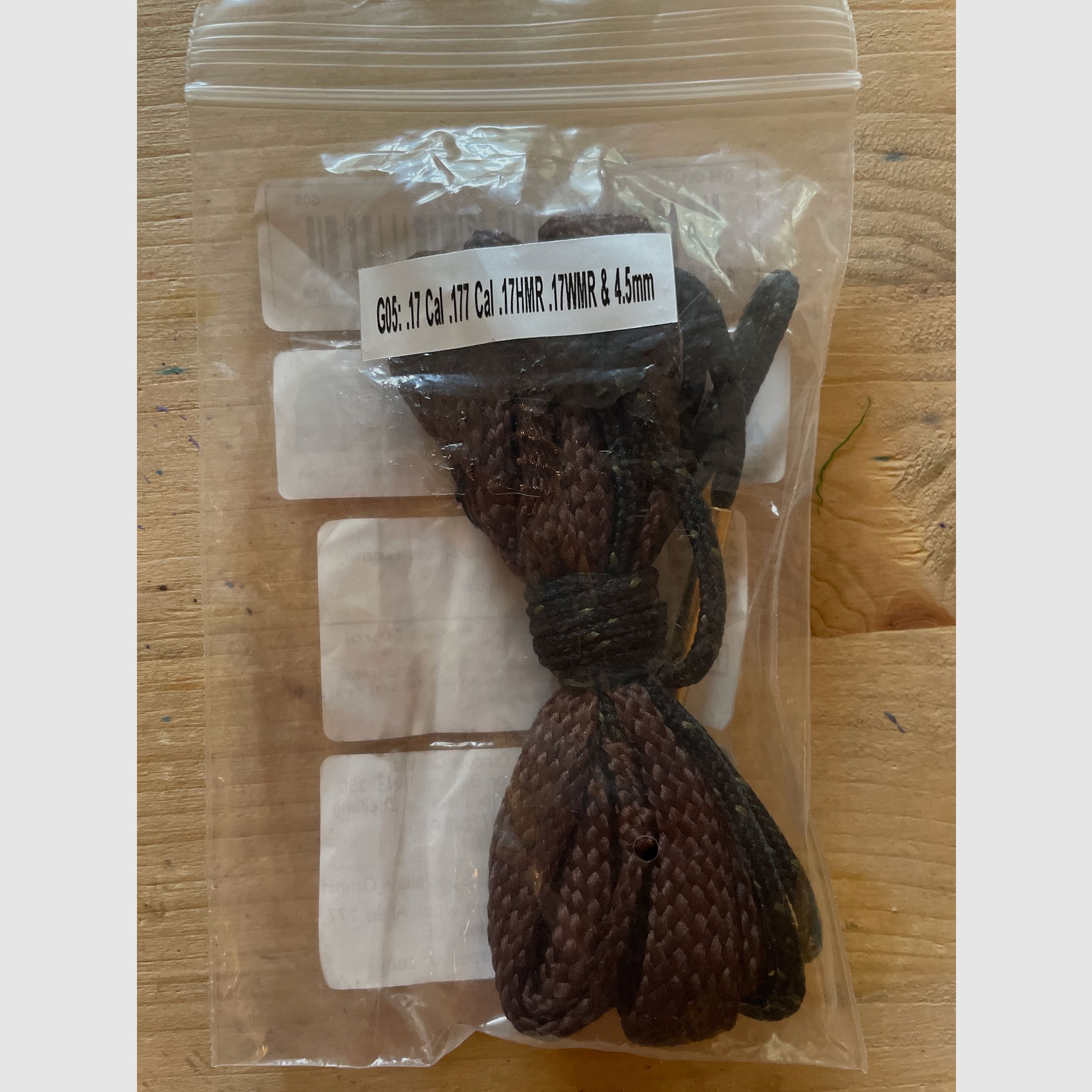 Megaline Putzgarnitur für Luftgewehre und -Pistolen 4,5mm