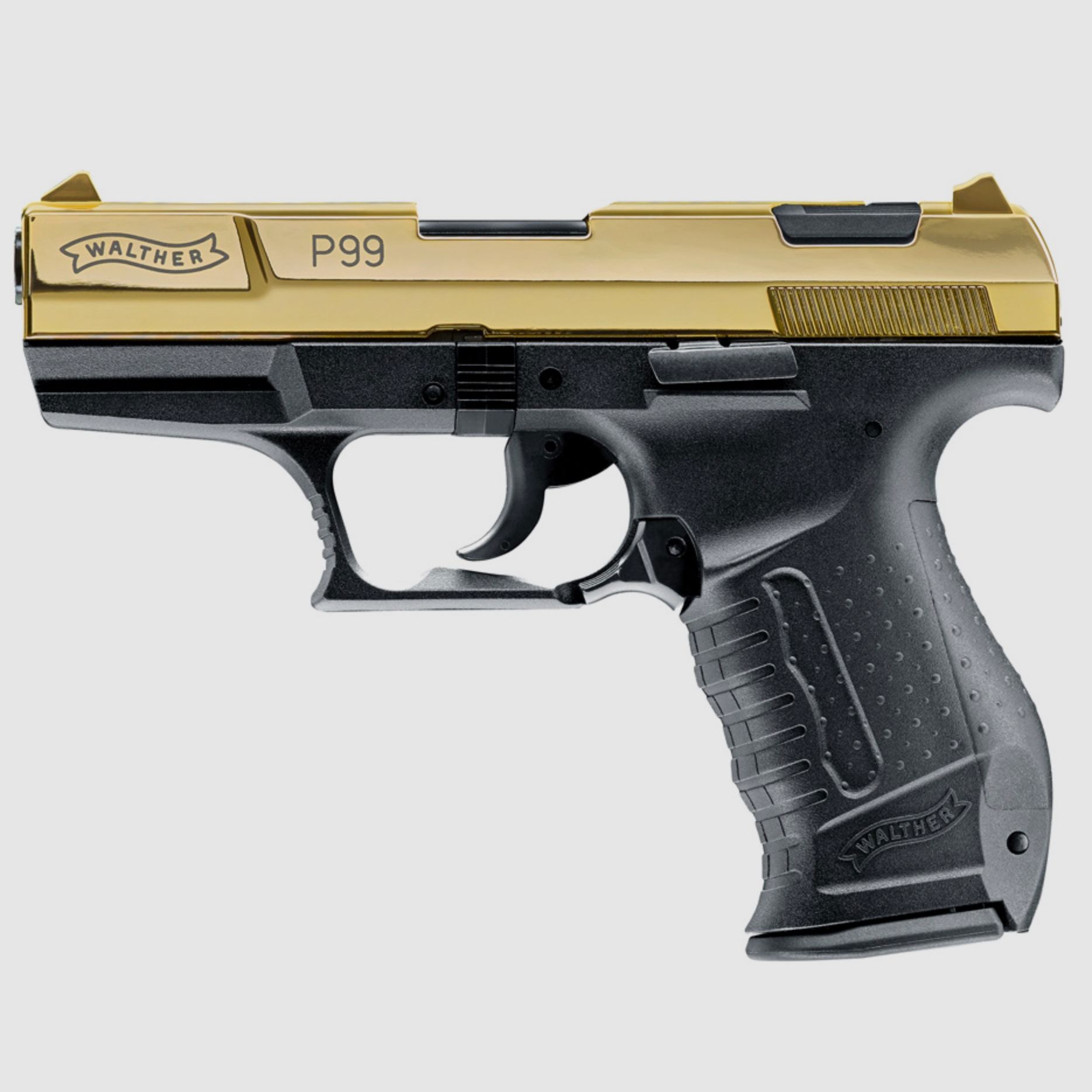 Umarex 312.02.17 P99 Gold Edition 9mm P.A.K. Pyro