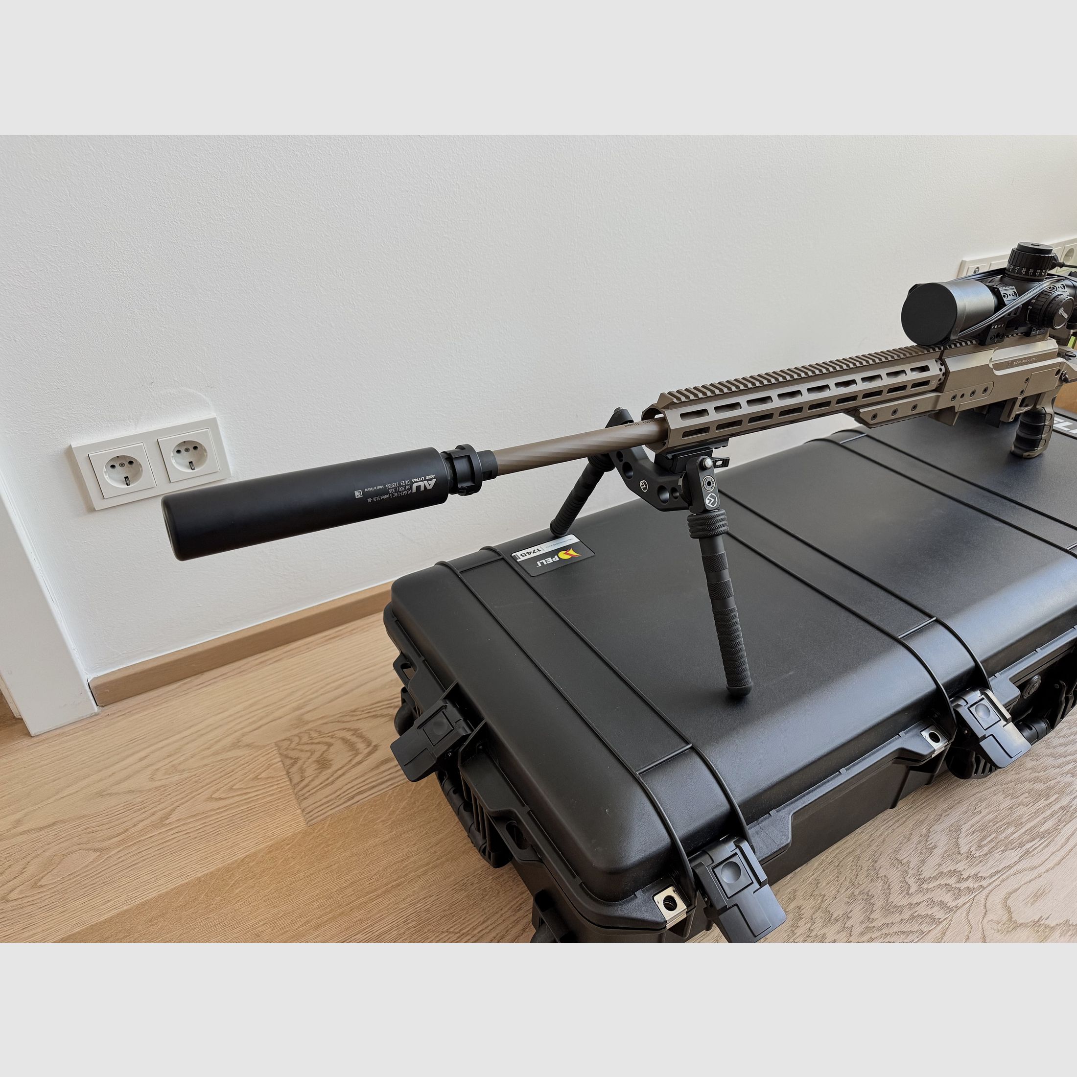 Exklusives Komplett-Setup – Steyr SSG M1 in .338 Lapua Mag. mit Wechsellauf 6.5 Creedmoor & Premium-Zubehör