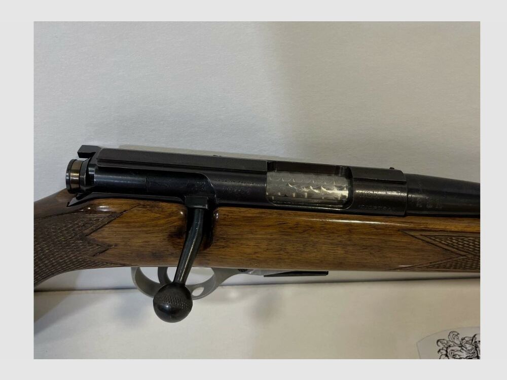 Unique Modell T Dioptra im Kaliber 22 Magnum Sehr Selten. Unique Modell. Dioptra, Jagdrepetierer, Kaliber 22Magnum
