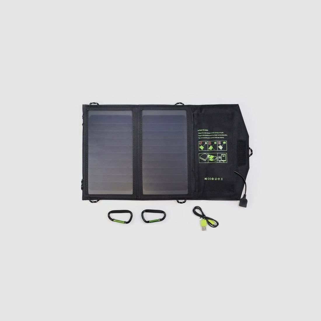 BasicNature Basic 5V / 10W Solar-Ladegerät