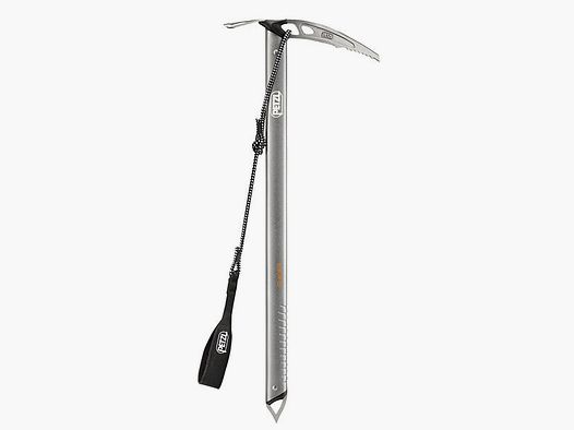 Piolet para alta montaña GLACIER, longitud del mango 68 cm