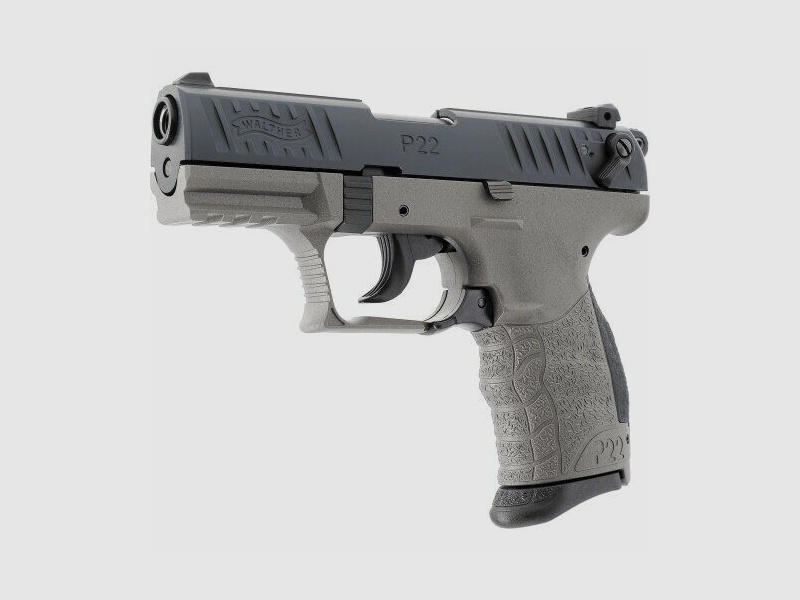 Walther P22Q 9 mm P.A.K. Meteor Gray