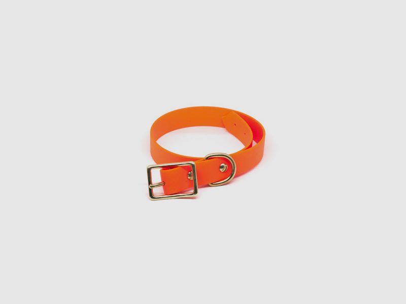 Stilhütte Halsband Biothane orange