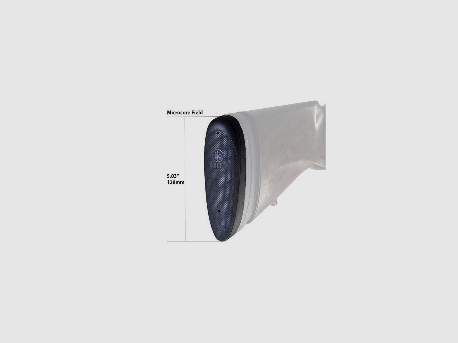 BERETTA HUNTING BUTT PAD IN MICROCORE .99"