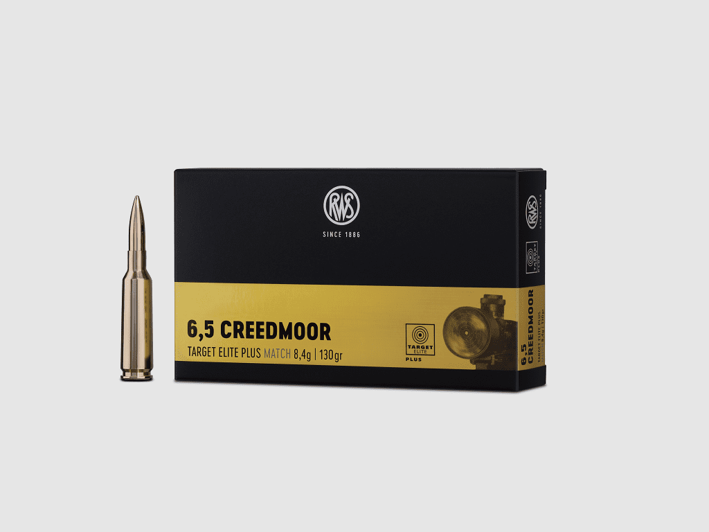RWS 6,5 Creedmoor Target Elite Plus Match 130 gr. - 20 Stk.