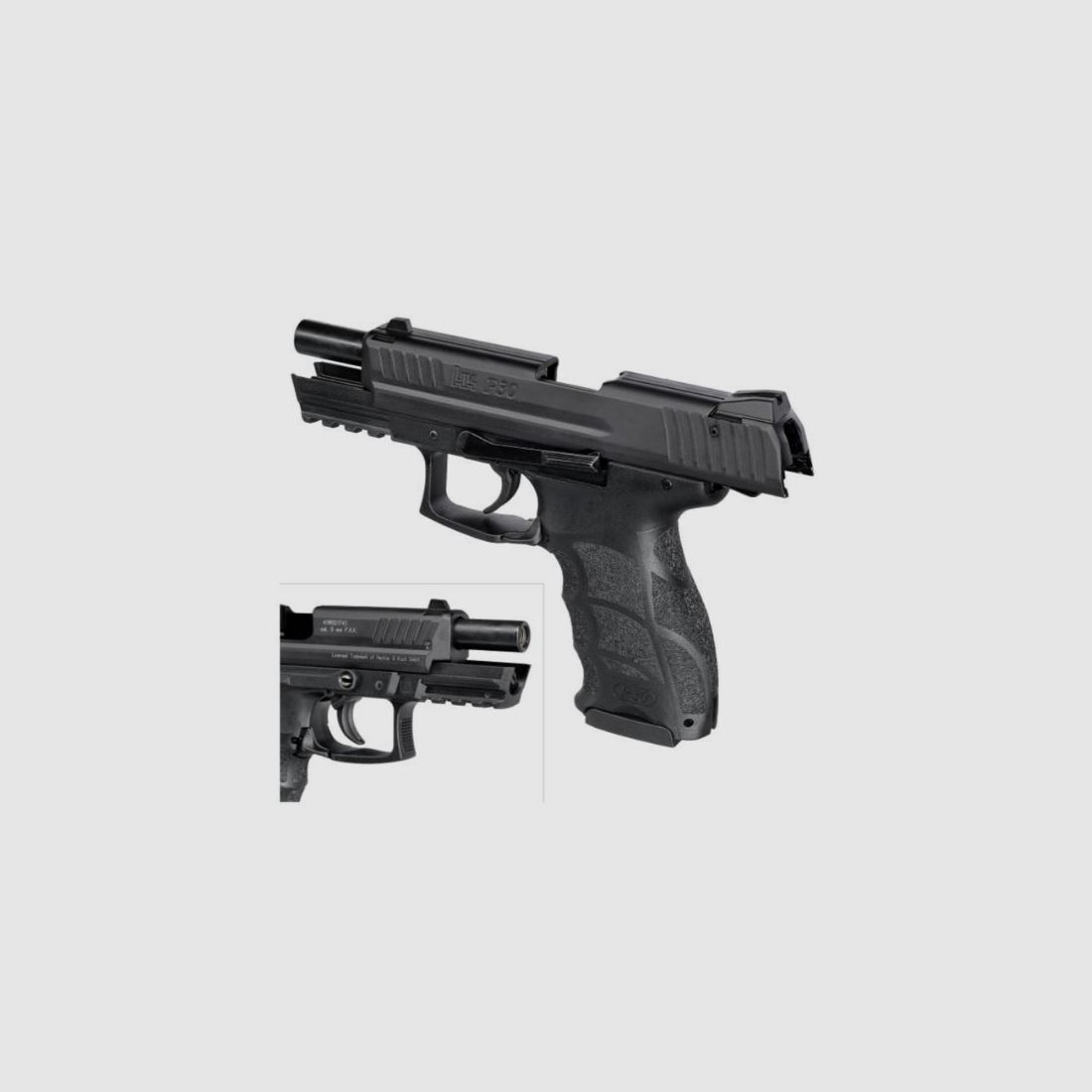 Heckler & Koch P30 – Blank firing pistol caliber 9mm P.A.K.